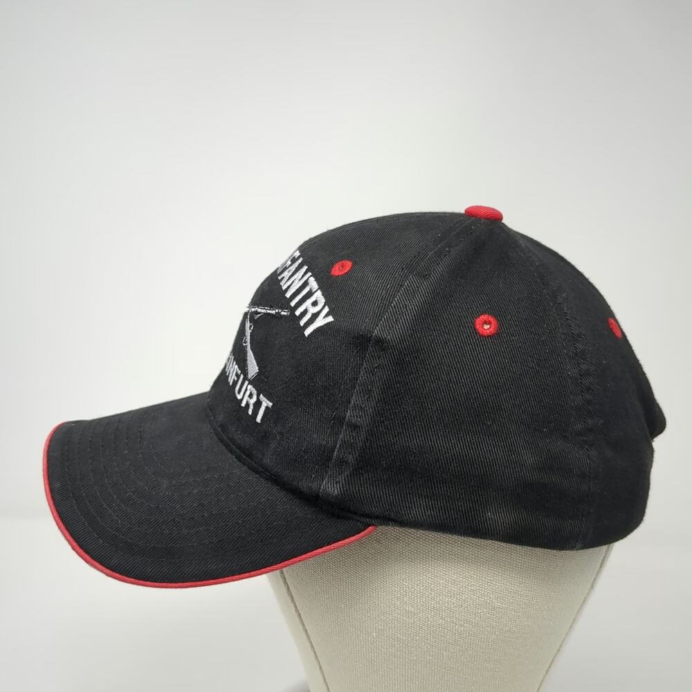 Otto Baseball Cap Black One Size US Infantry Schweinfurt Crossed Rifles Hat - Picture 3 of 9